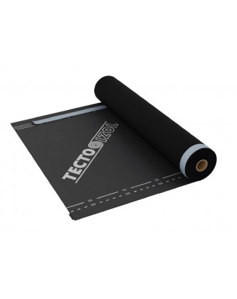 Difuzinė stogo plėvelė TECTOIZOL 145 SK2 su dviem lipniomis juostomis, 145g/m2